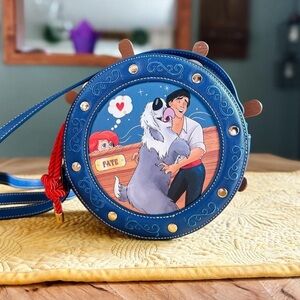 Danielle Nicole x Disney Ariel & Eric Nautical Crossbody bag LIKE NEW